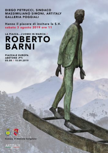 Roberto Barni in mostra ad Abetone (Pistoia)