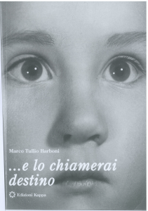 E lo chiamerai destino libro di Marco Tullio Barboni