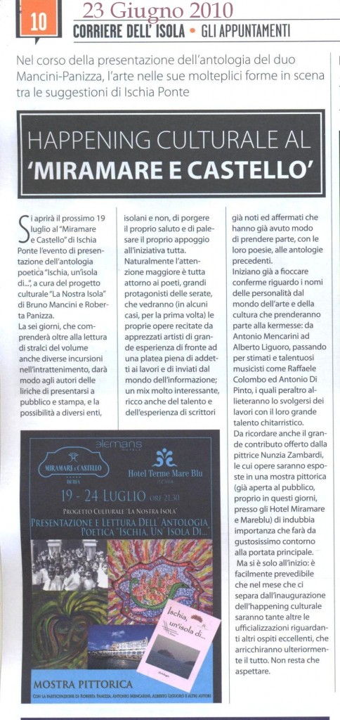Corriere 23062010 sacha miramare