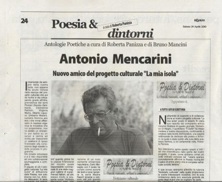 Antonio Mencarini articolo Il golfo 24042010