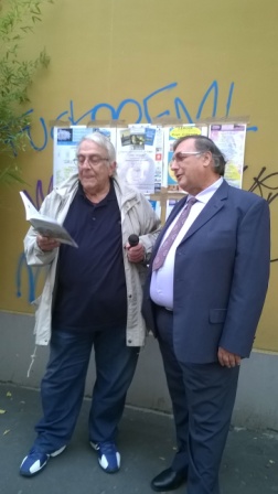 Antonio Mencarini (a sinistra) e Calogero Pettineo