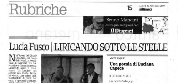 Il Dispari 20200928 – Redazione culturale DILA