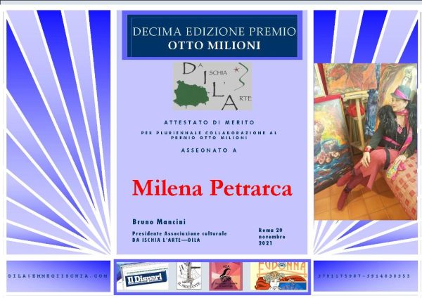 DILA & Artés 20220316 Silvana Lazzarino presenta Milena Pertrarca