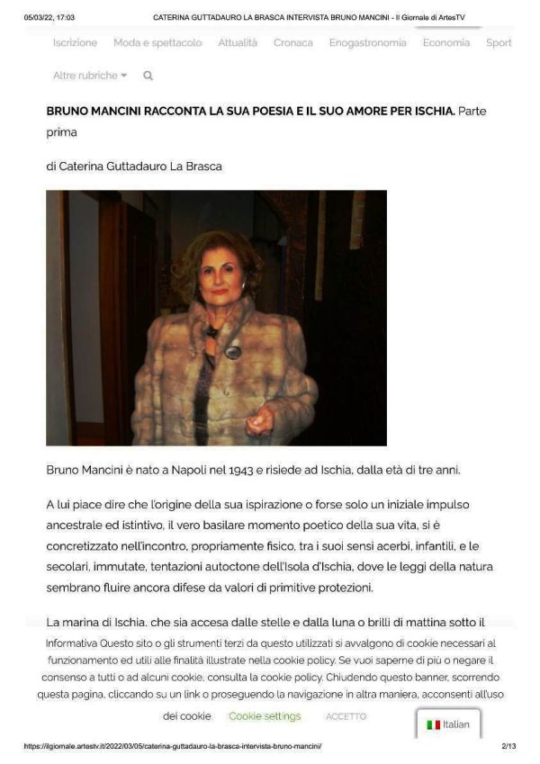 DILA & Artés 20220305 Caterina Guttadauro La Brasca intervista Bruno Mancini1
