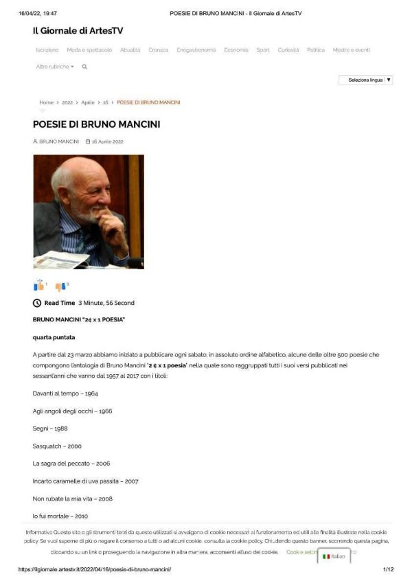 DILA&ARTES 20220416 Bruno Mancini poesie 4