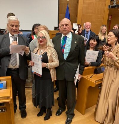 Premiazione Bruno Mancini Premio Fontane di Roma