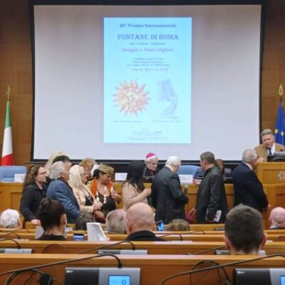 Montecitorio premio Fontane di Roma 3 aprile 2023