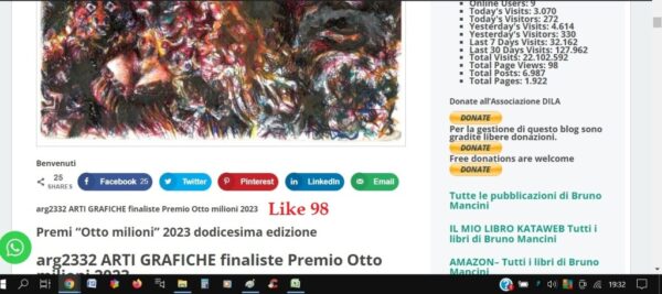 arg2332 ARTI GRAFICHE finaliste Premio Otto milioni 2023