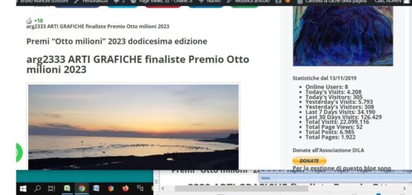 arg2333 ARTI GRAFICHE finaliste Premio Otto milioni 2023