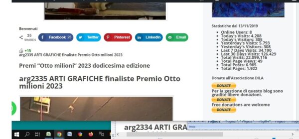 arg2335 ARTI GRAFICHE finaliste Premio Otto milioni 2023