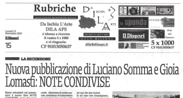 Il Dispari 20231113 – Redazione culturale DILA APS