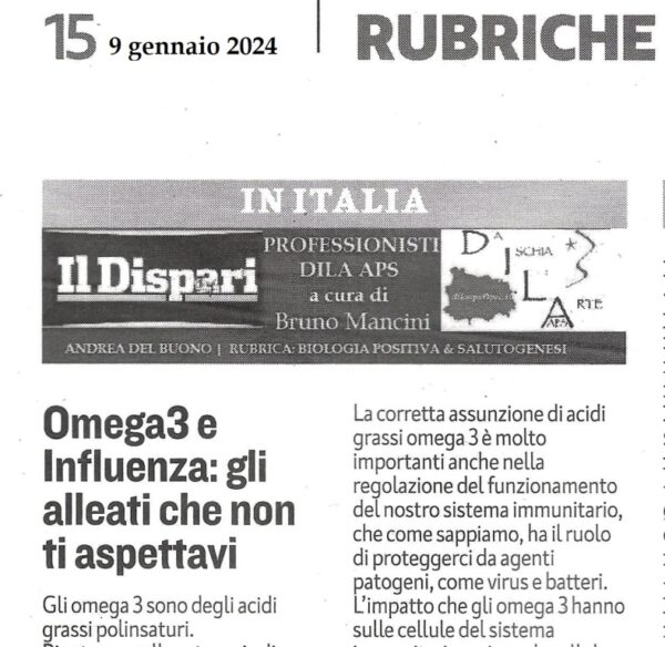 Il Dispari 20240109 – Redazione culturale DILA APS