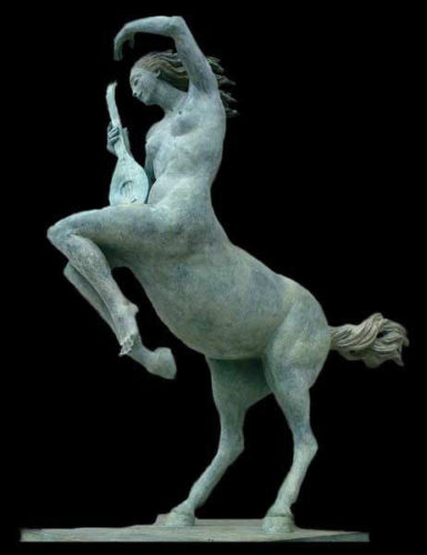 Centaura con mandolino o Chira Centaura di Enea di Alba Gonzales