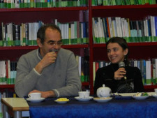 Dario Amadei ed Elena Sbaraglia