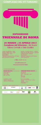 Triennale di Arti Visive a Roma 2017