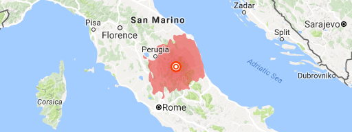 Terremoto Castel Sant’Angelo sul Nera