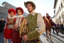 PRESSPHOTO Firenze Epifania, Cavalcata dei Magi. Marco Mori/New Press Photo