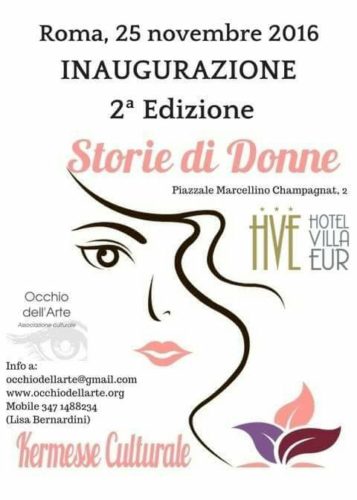 STORIE DI DONNE kermesse culturale Roma Eur