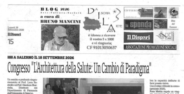 Il Dispari cultura ventotto settembre 2026 DILA APS