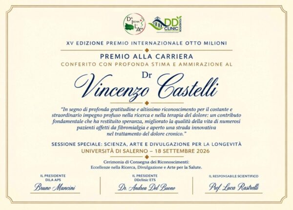 CS DILA APS vincitori XV edizione Premio Otto Milioni