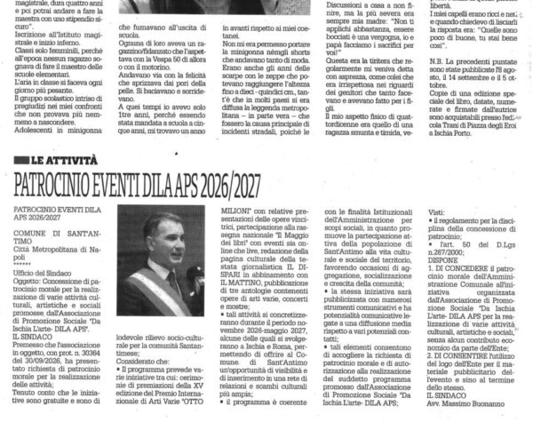 Il Dispari cultura dodici ottobre 2026 DILA APS